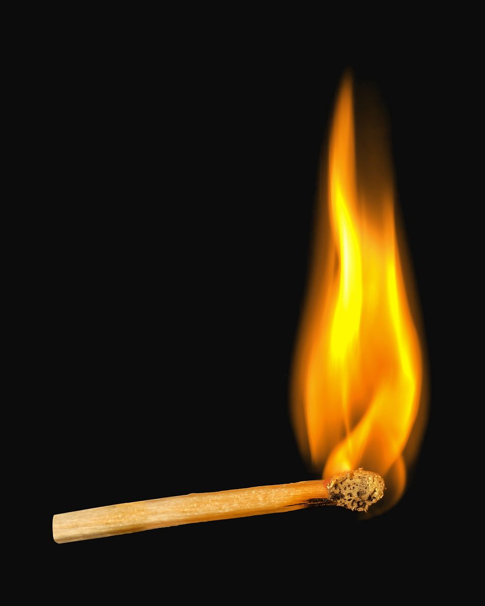 Lighting matchstick, isolated image Free Photo rawpixel