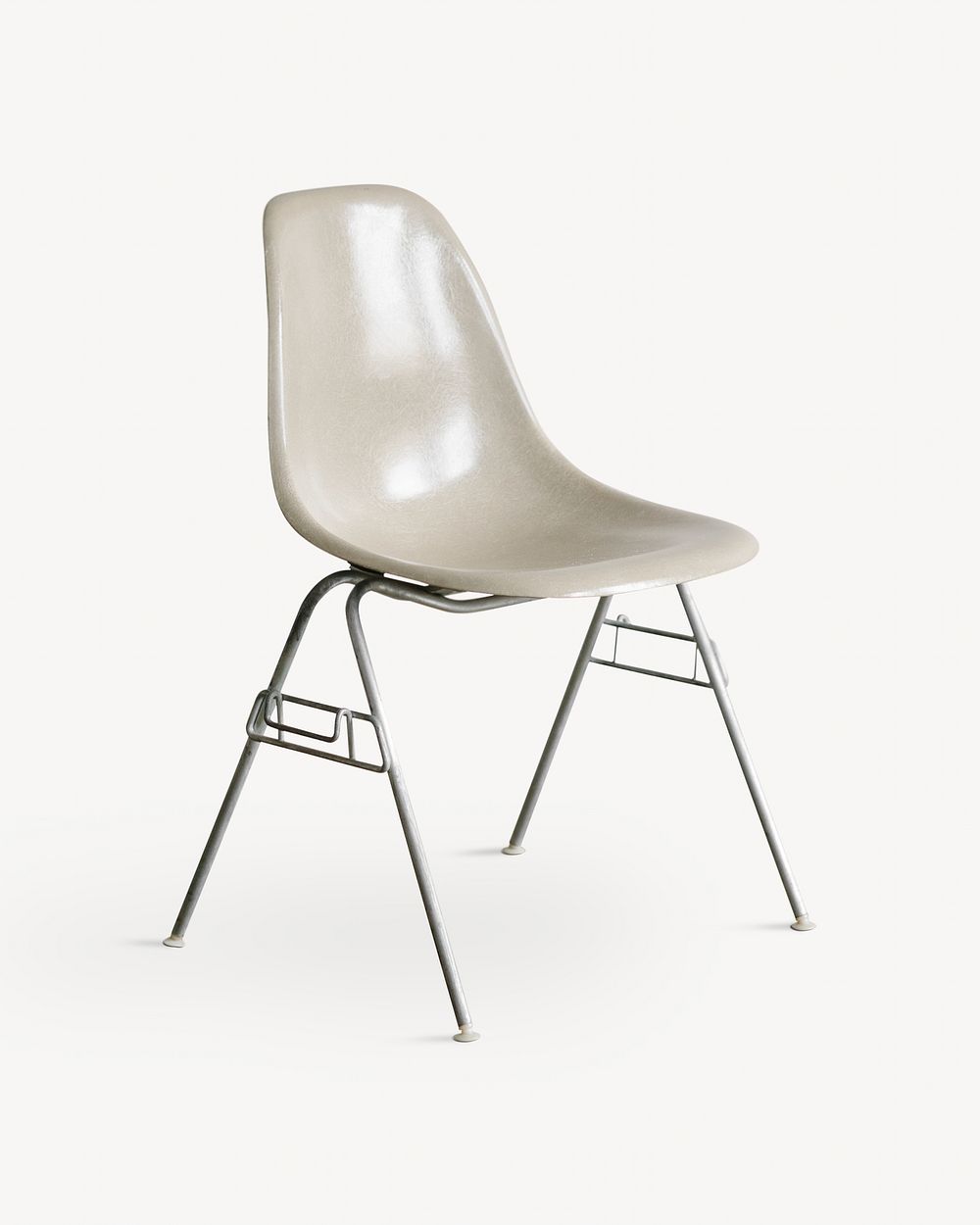 Retro chair isolated image