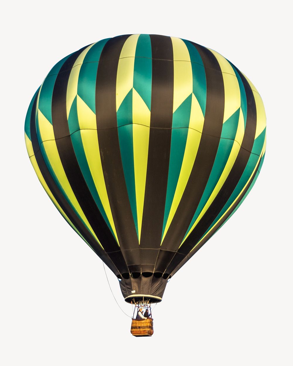 Hot air balloon isolated design