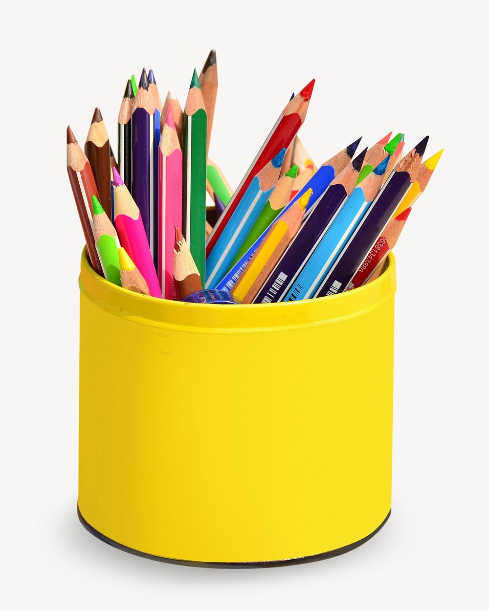 Color pencils, isolated image