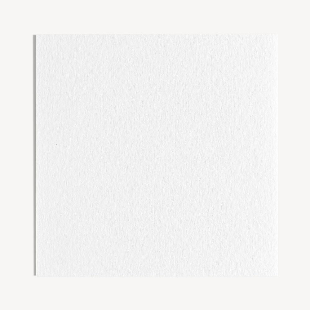 White notepad collage element psd