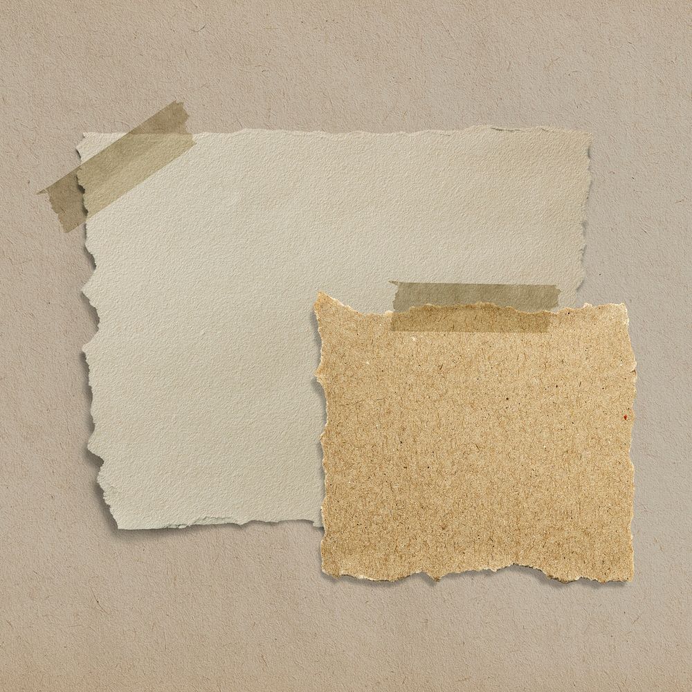 Vintage note paper mockup, eco-friendly, blank design psd