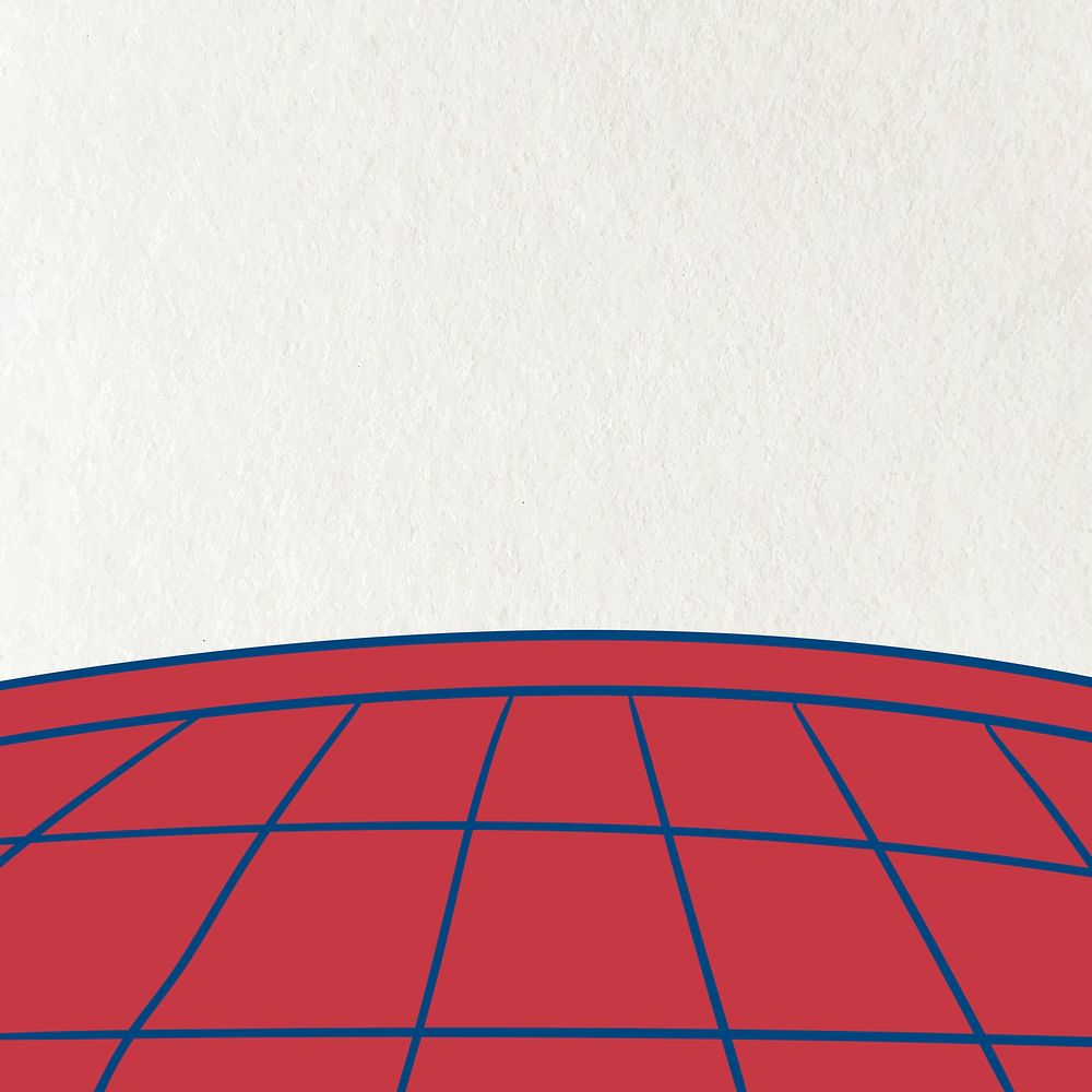 Beige textured background, red grid border psd