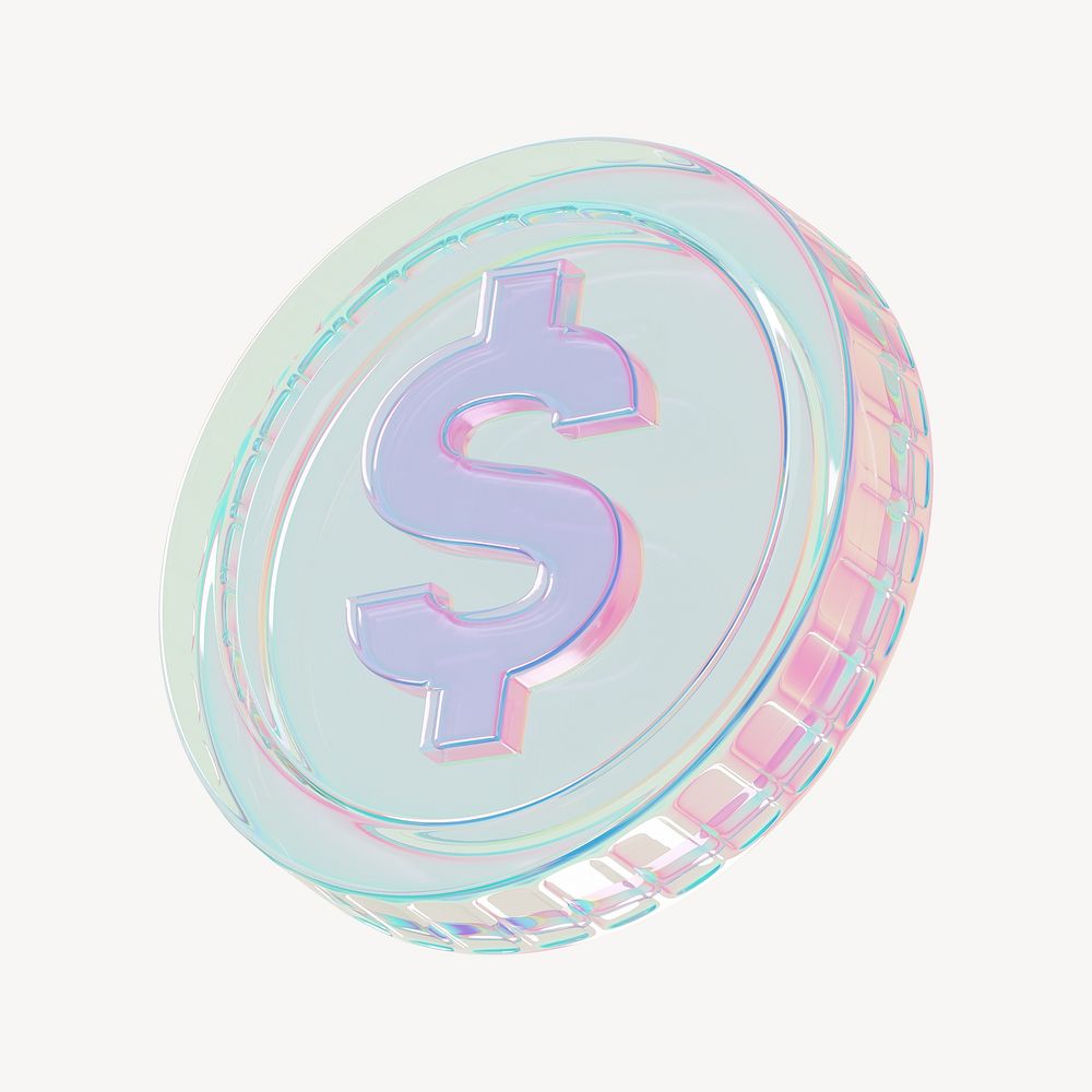3D holographic US dollar
