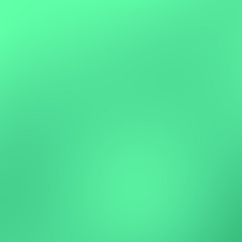 Simple gradient bright green background
