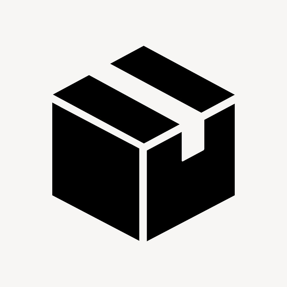 Shipping parcel flat icon