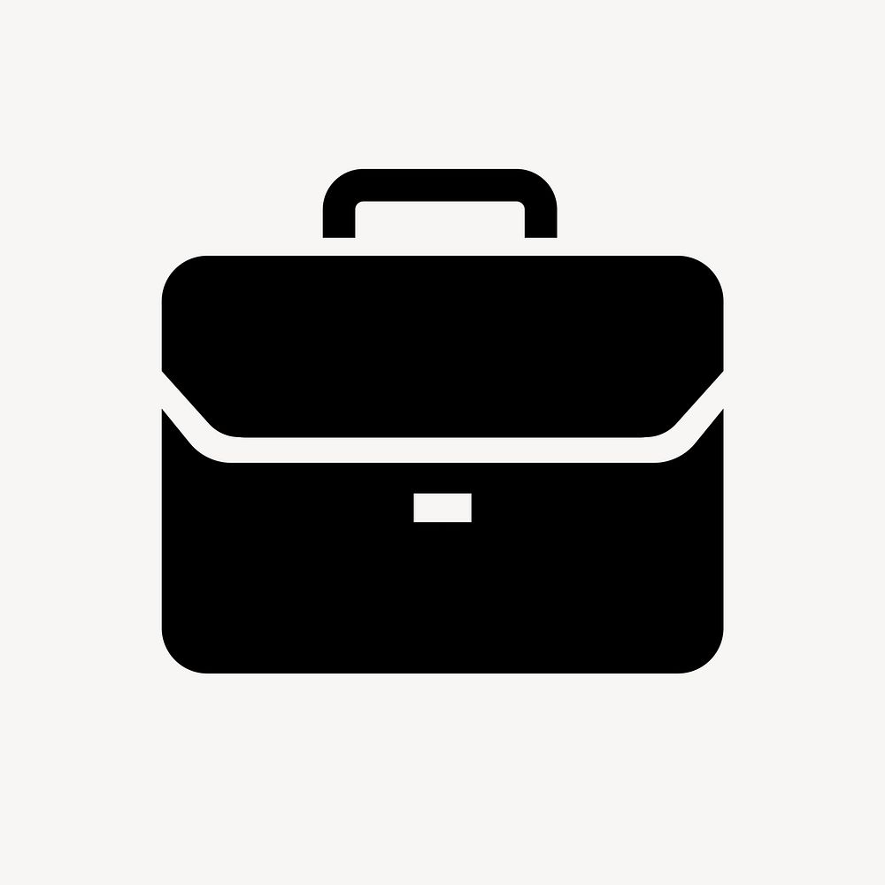 Briefcase flat icon element vector