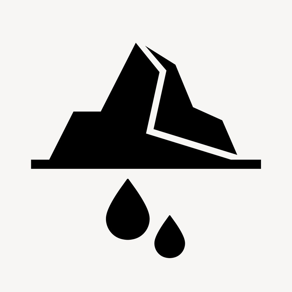 Climate change flat icon element vector