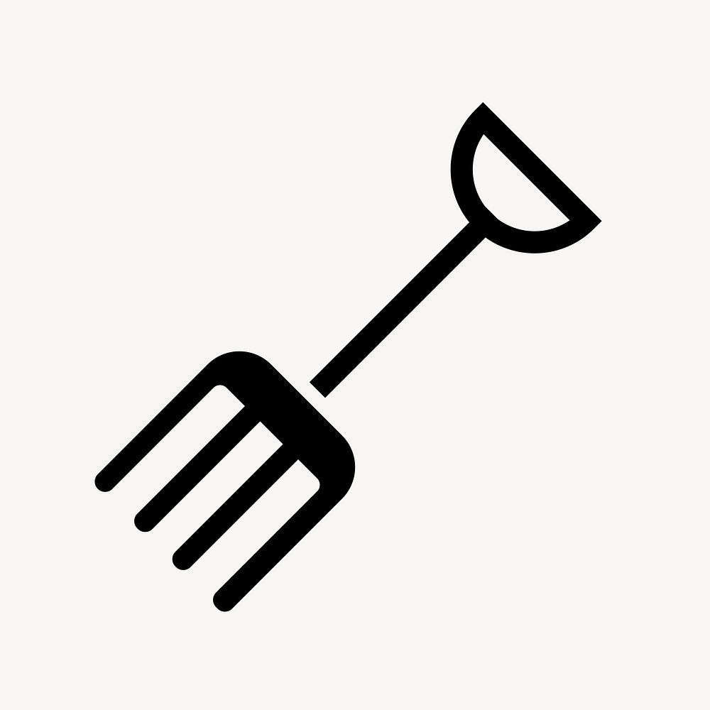 Pitchfork flat icon element vector