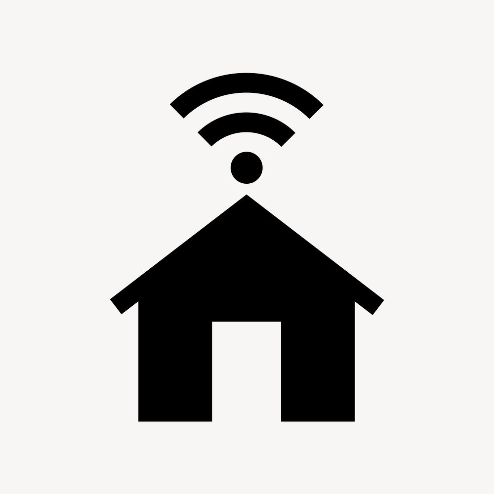 Smart home flat icon element vector