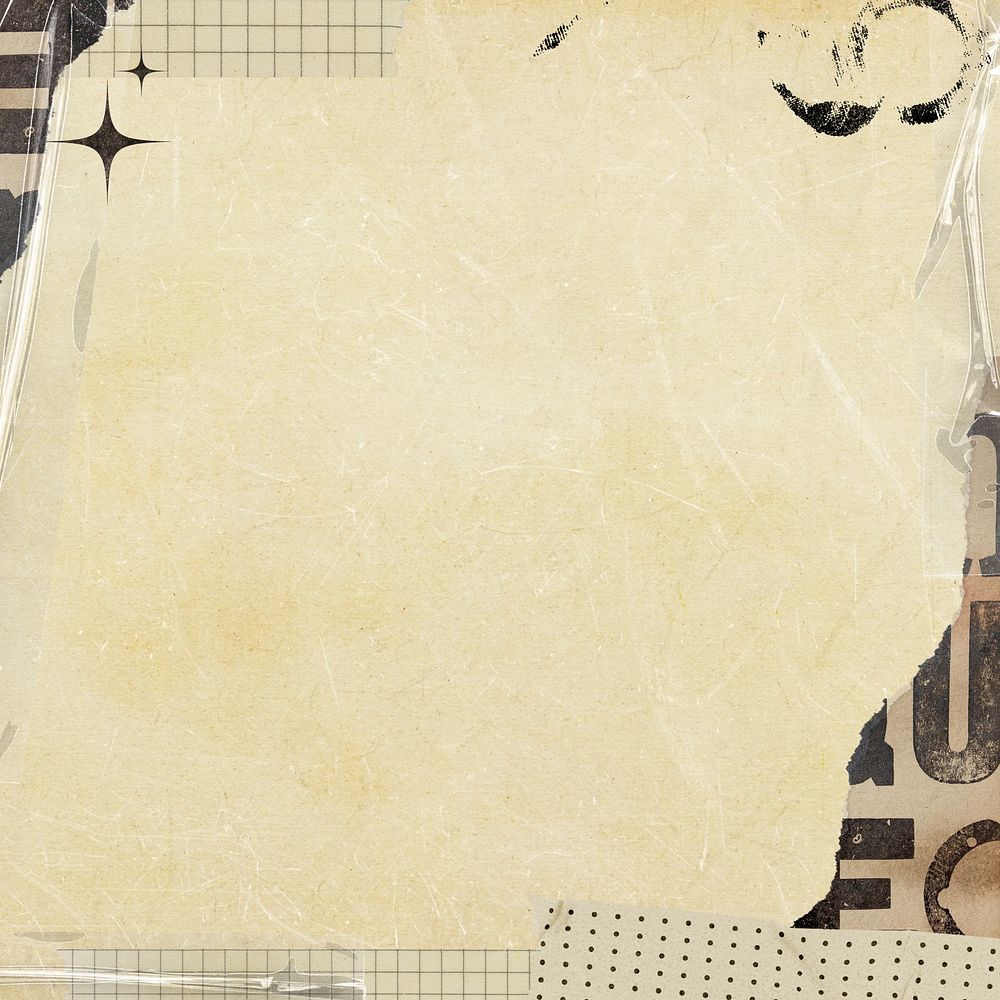 Beige paper texture iPhone wallpaper, aesthetic collage