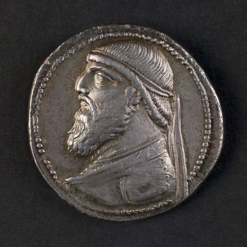 Tetradrachm with Bust of Mithradates II