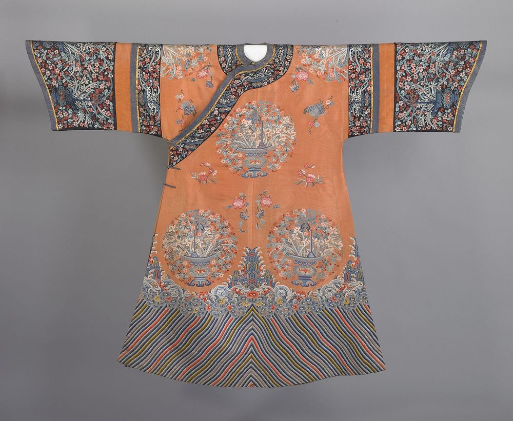 Manchu Woman’s Informal Summer Court Robe