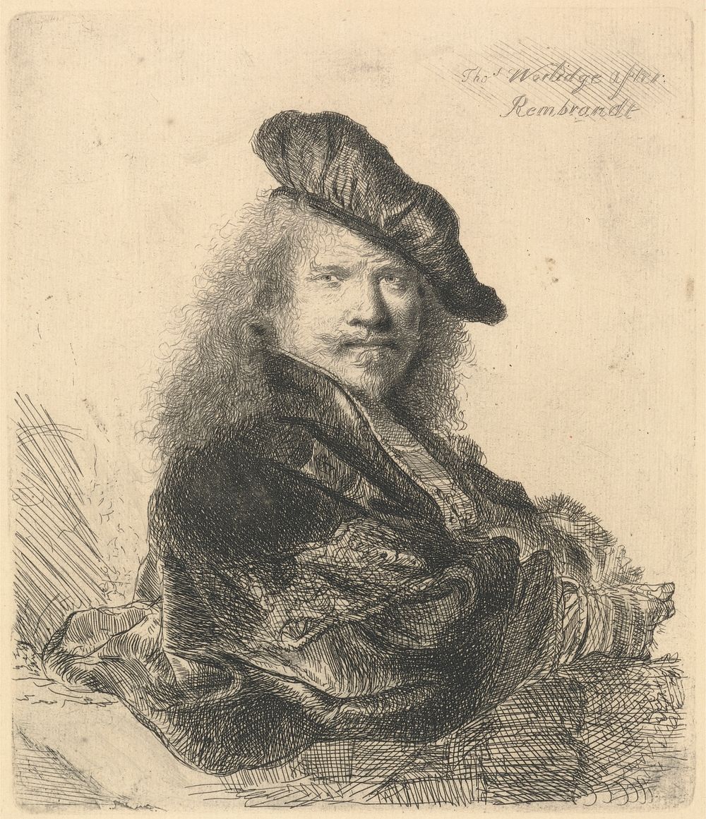 Copy of Rembrandt Self-Portrait