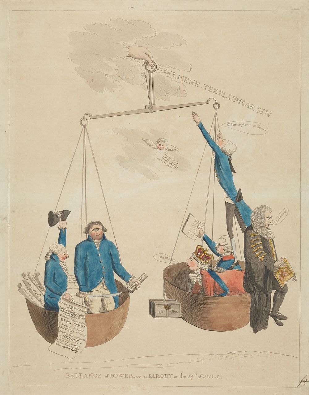 Bal(l)ance of Power or a Parody of the 14th of July....1791