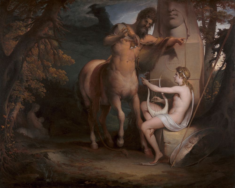 The Education of Achilles [1772, Royal Academy of Arts, London, exhibition catalogue]