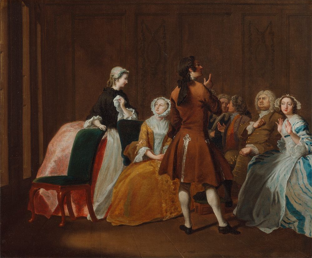 The Harlowe Family, from Samuel Richardson's "Clarissa"