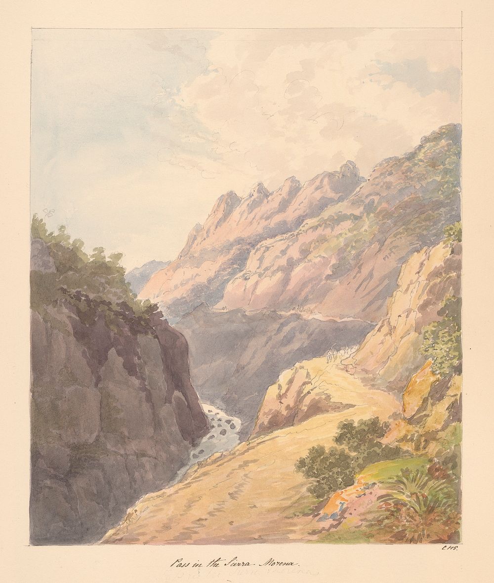 Pass in the Sierra Morena by Charles Hamilton Smith