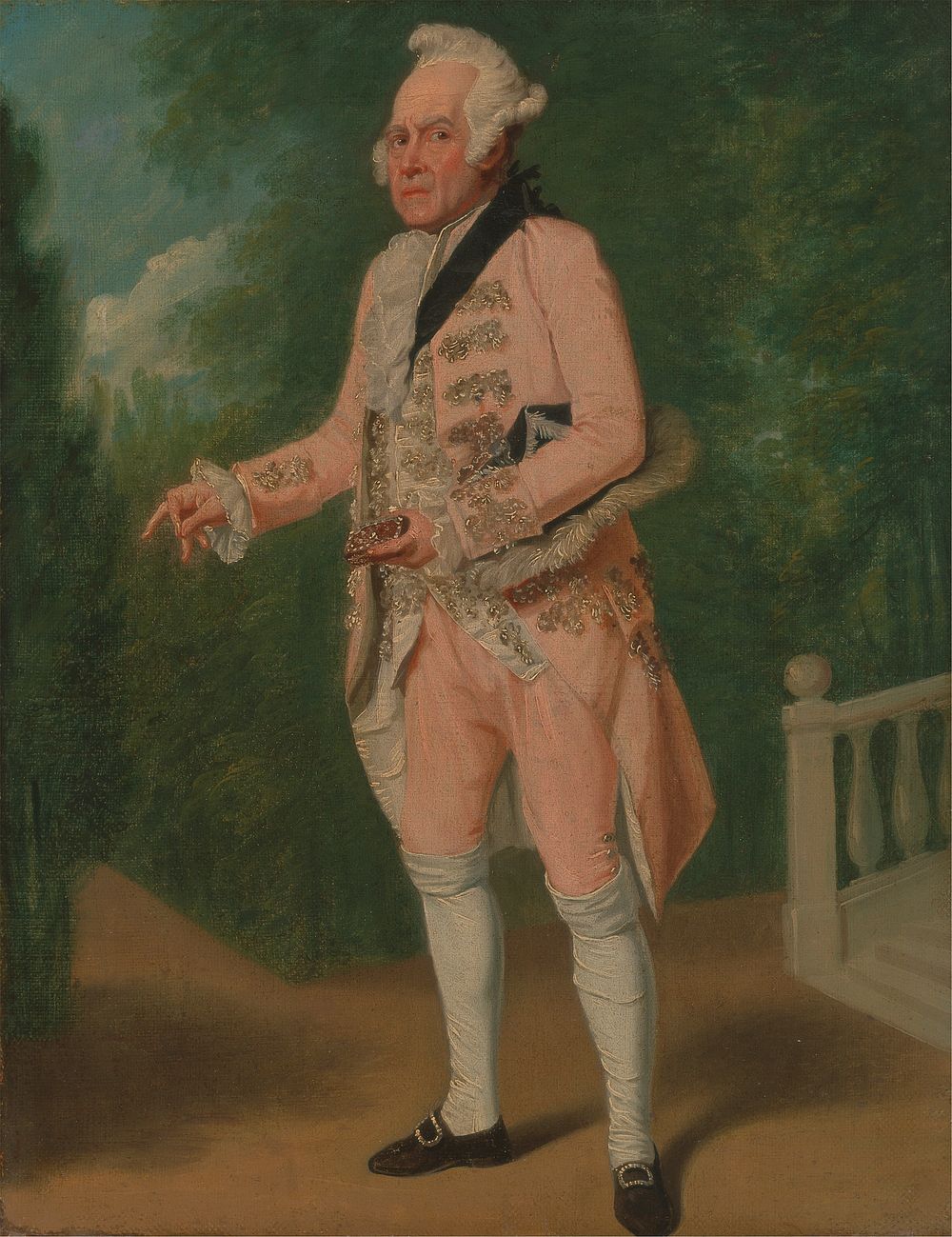 Thomas King in "The Clandestine Marriage" by George Colman and David Garrick