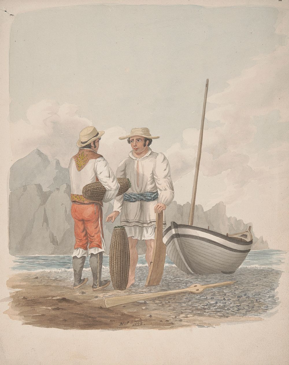 Boatman and Medianero of Garachics, Tenerife