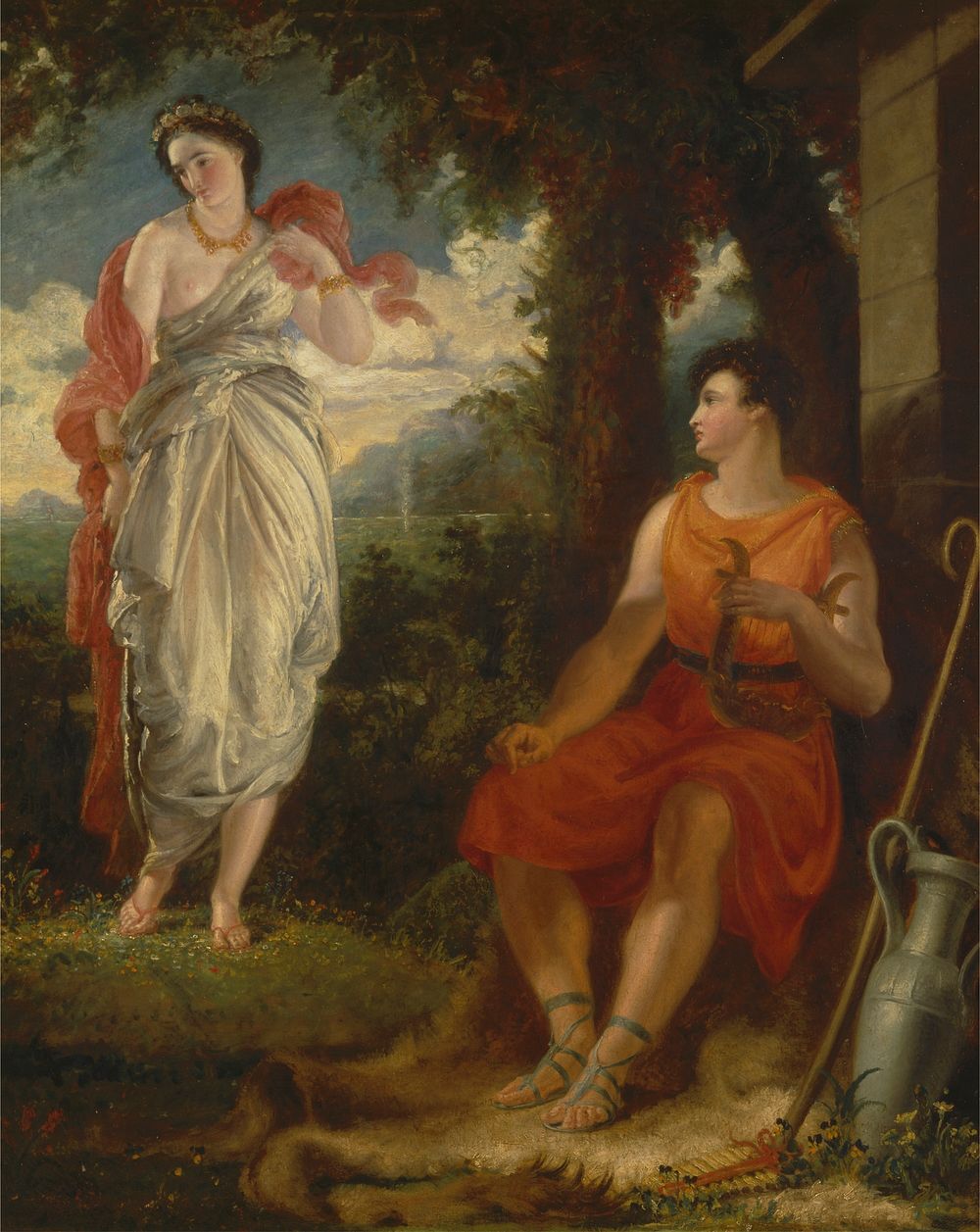 Venus and Anchises [1826, Royal Academy of Arts, London, exhibition catalogue]