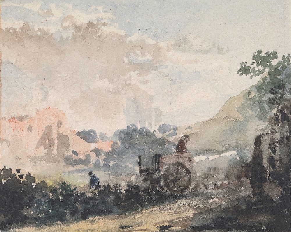 Landscape with Cart