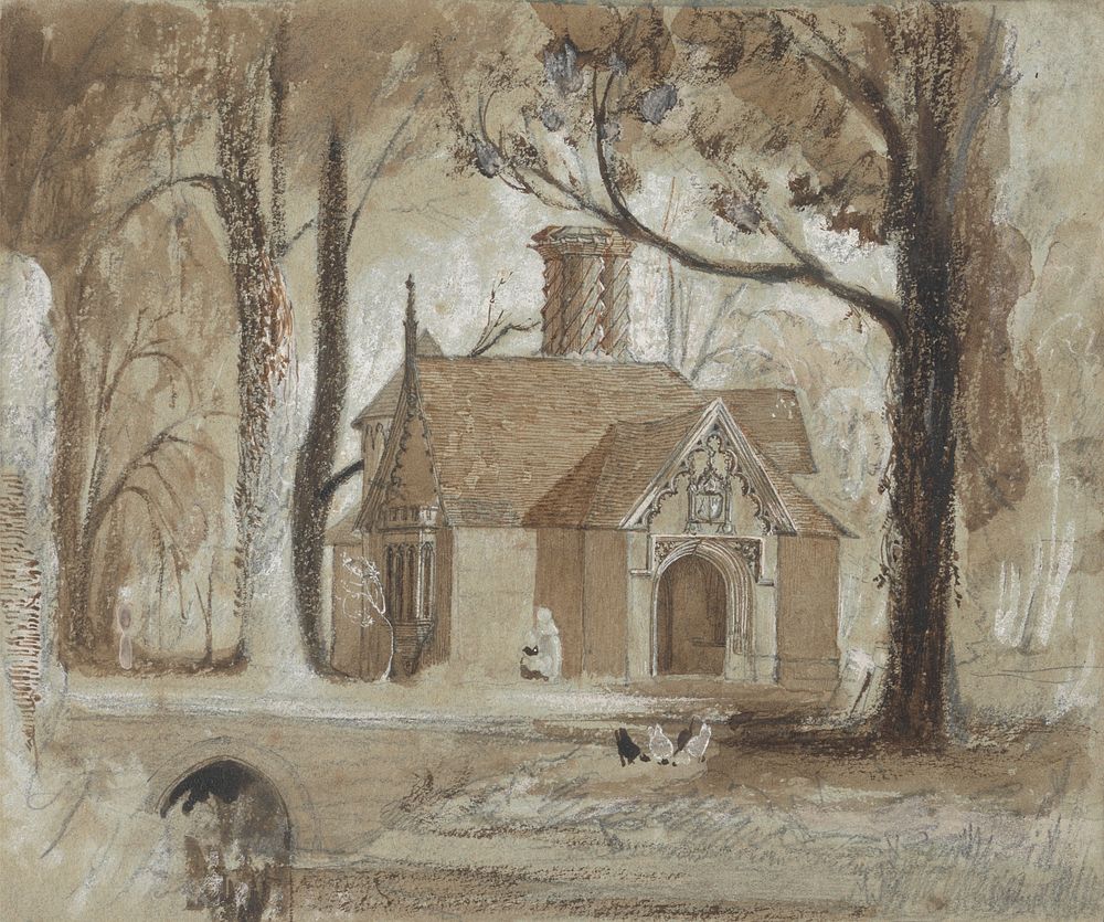 Fulham Palace, Porter's Lodge by John Gendall