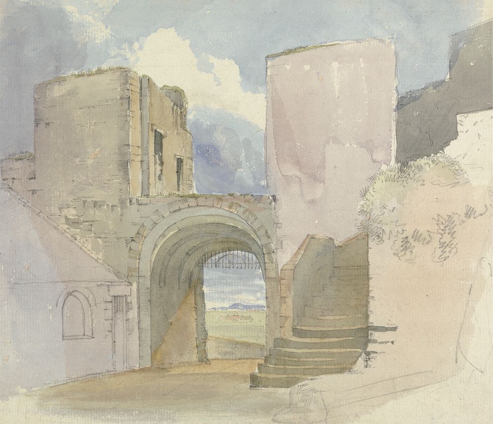 Gateway at Bamburgh Castle