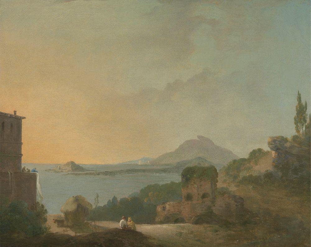 Cicero's Villa and the Gulf of Pozzuoli by Richard Wilson