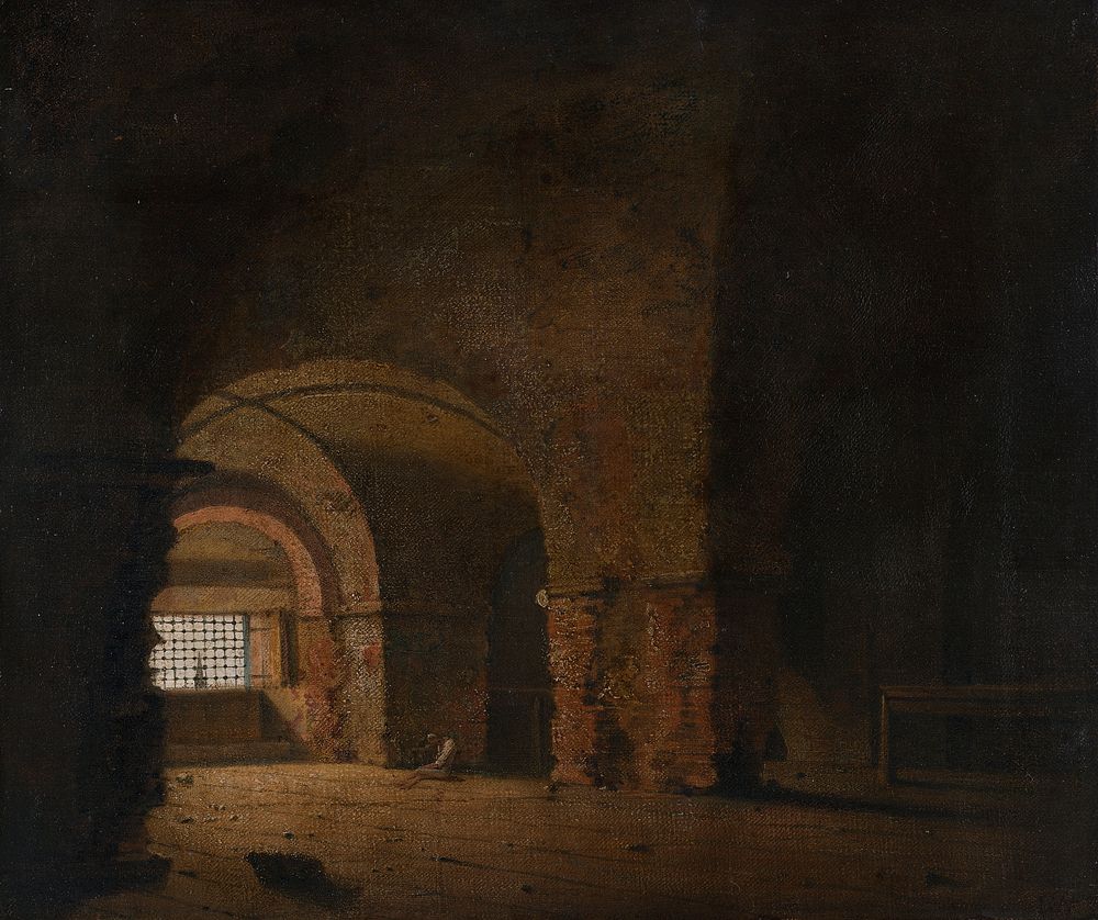 The Prisoner by Joseph Wright of Derby