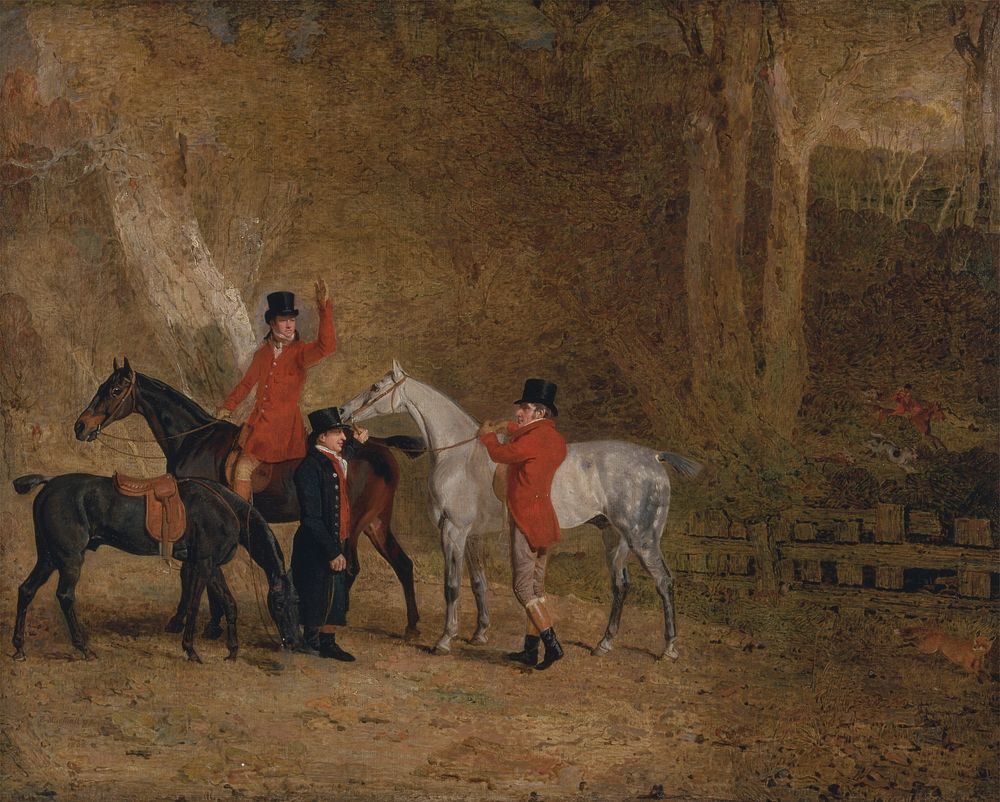 Foxhunting Scene