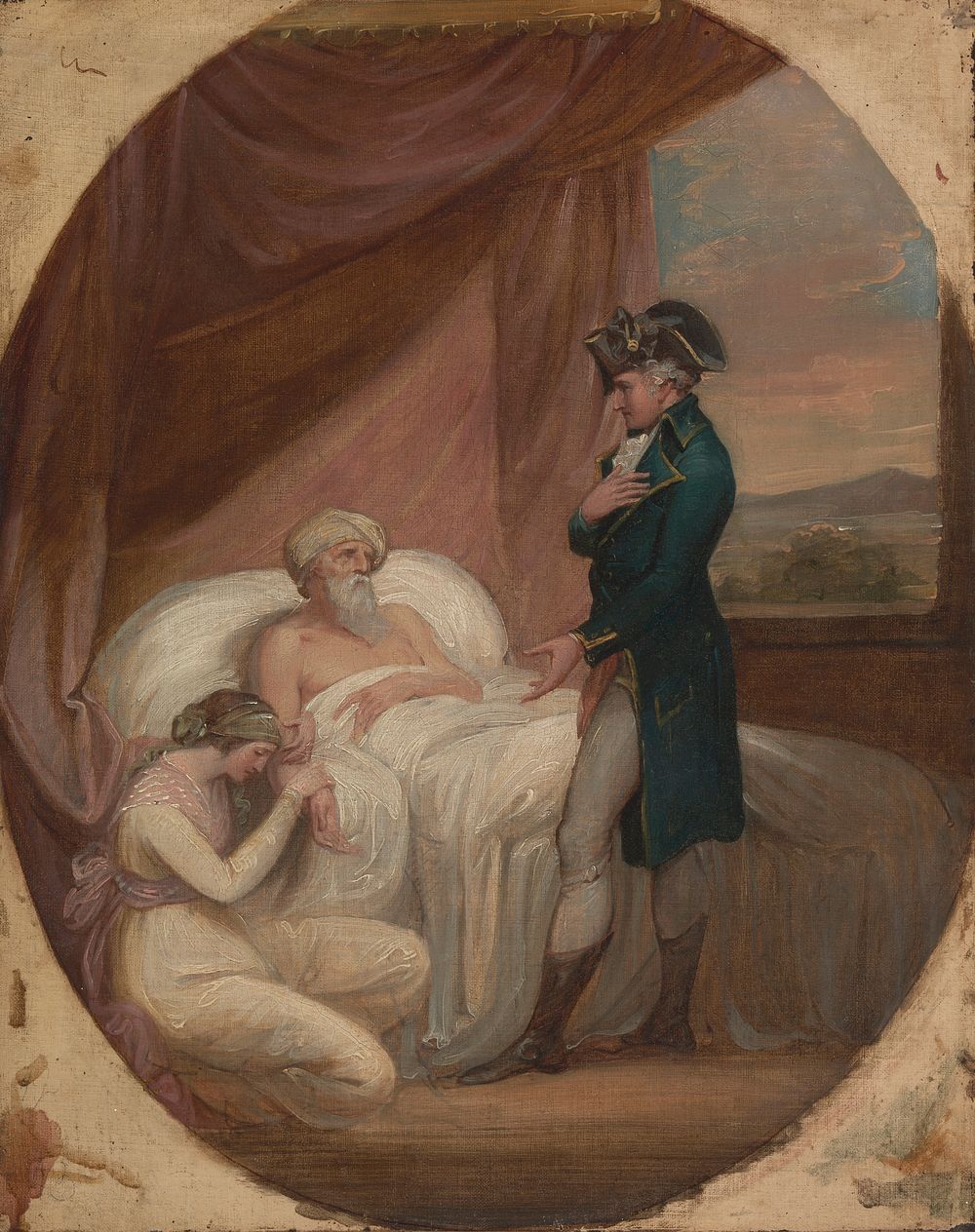 The Brahmin Committing his Daughter Coraly to the Care of Blandford