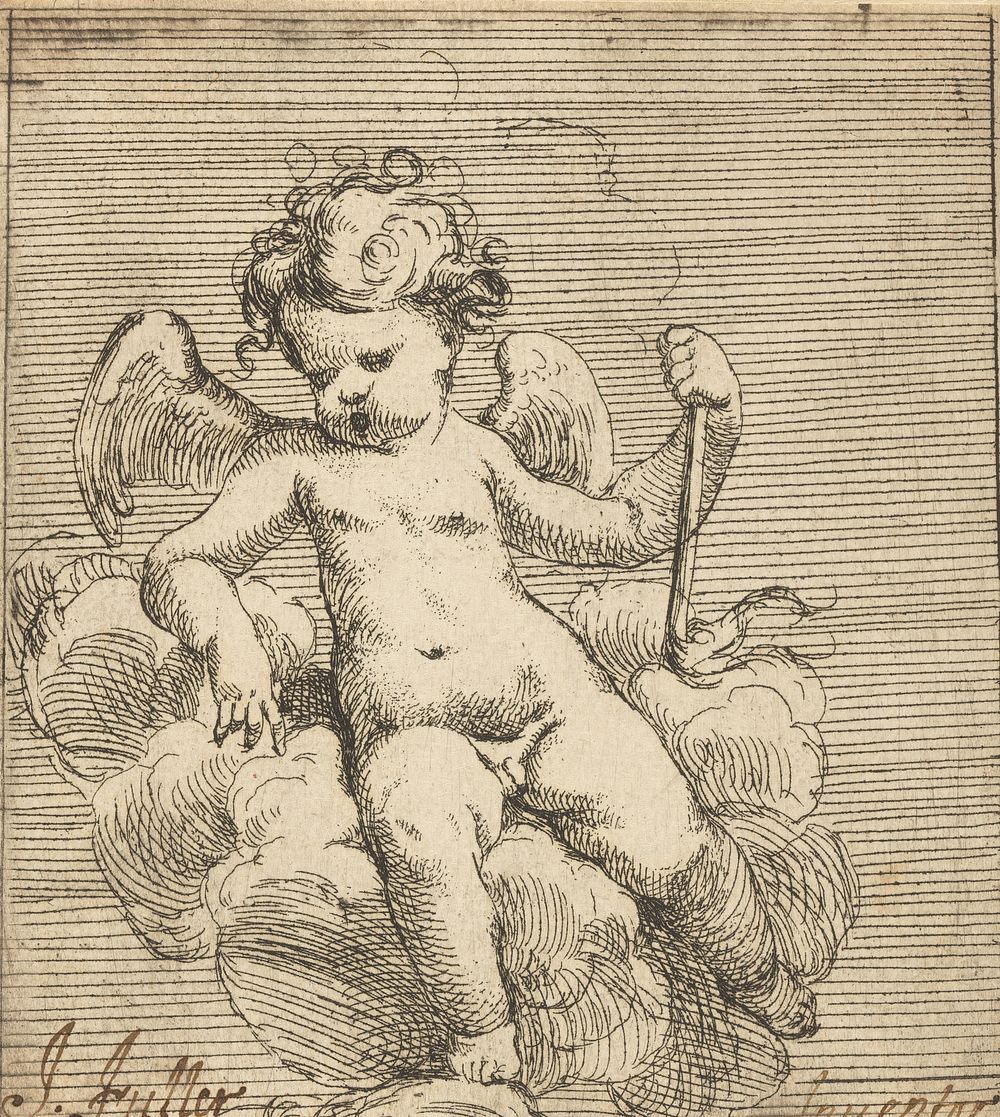 Putto Holding a Torch