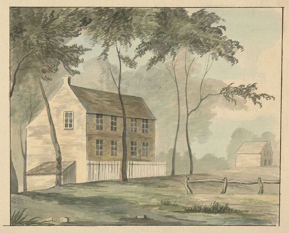 Country House by Edward Francis Burney
