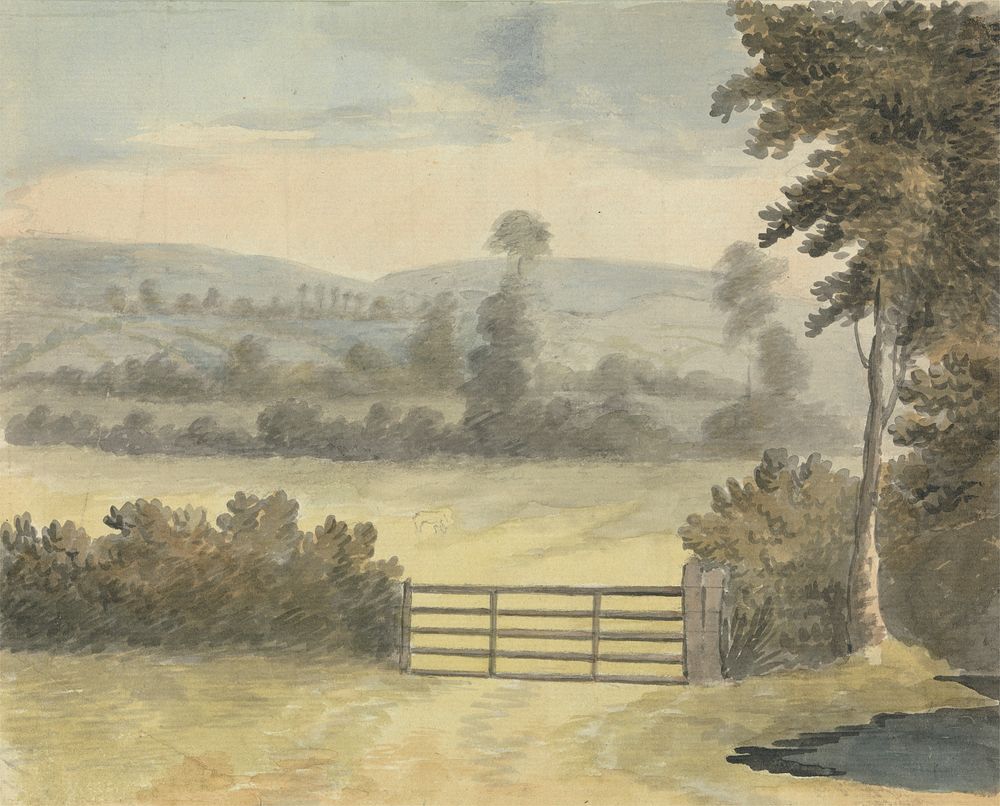 Landscape with Pasture Gate