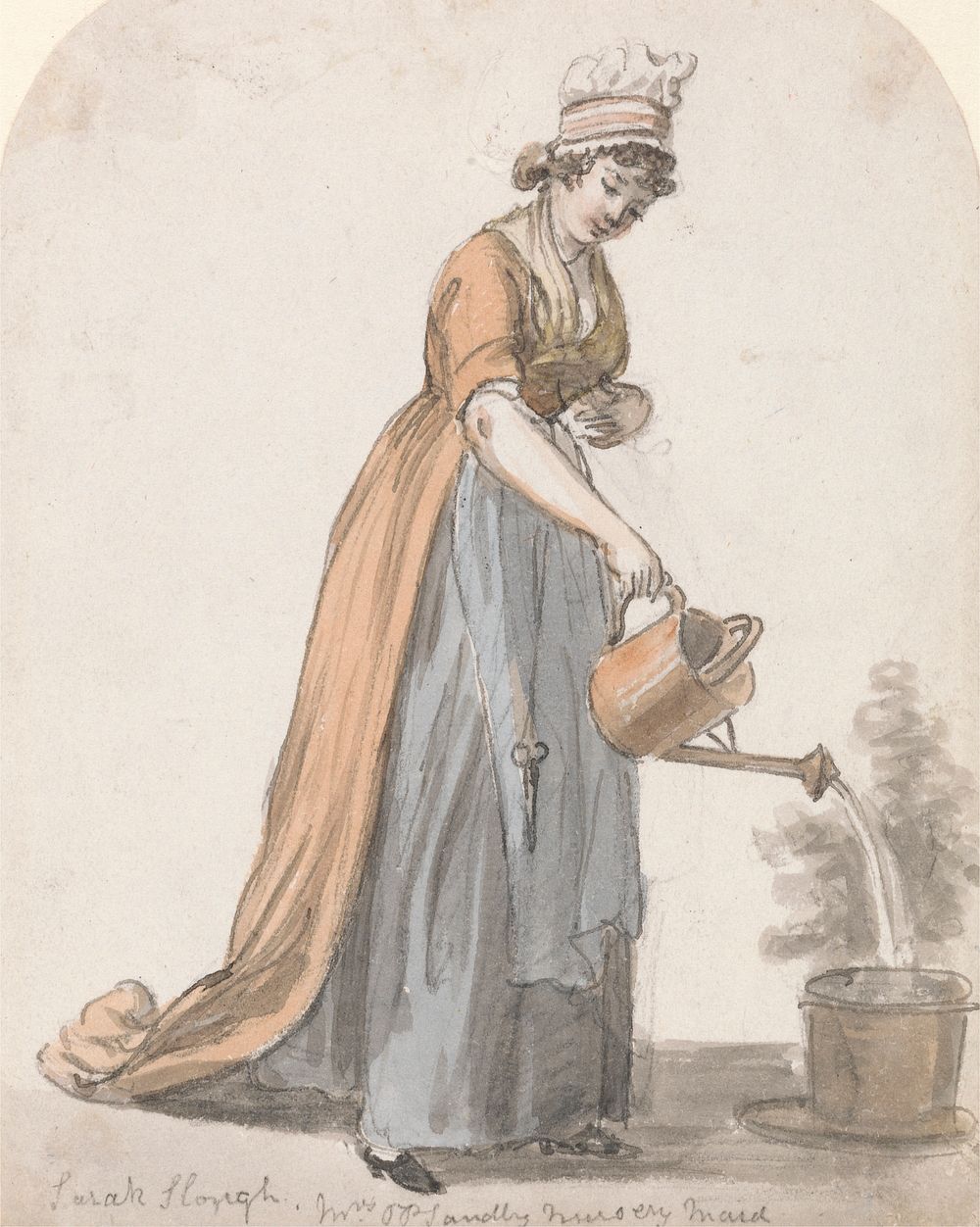 Sara Hough, Mrs. T. P. Sandby's Nursery Maid