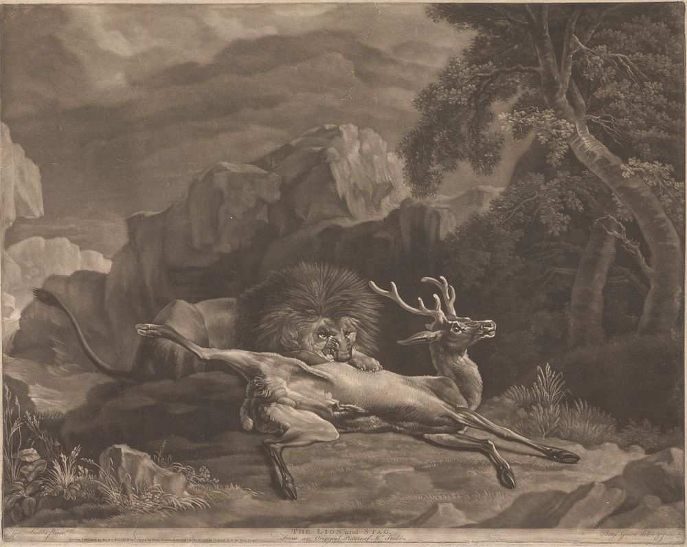 The Lion and Stag