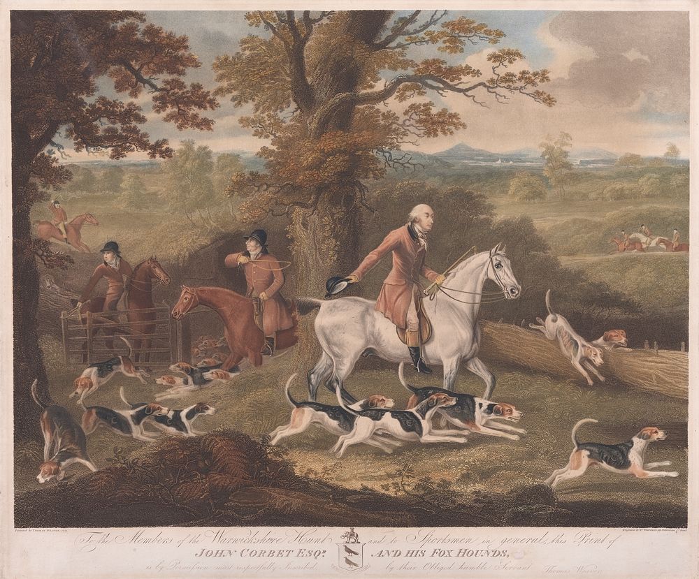 [Fox-hunting] John Corbet, Esquire, and his Fox Hounds