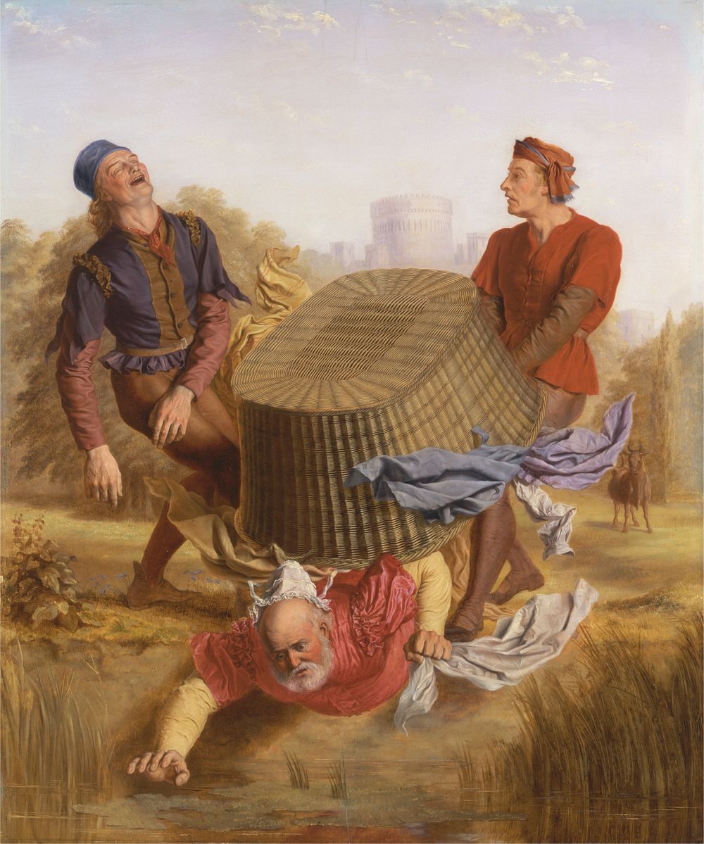 Buck Washing on Datchet Mead from 'The Merry Wives of Windsor,' III, v