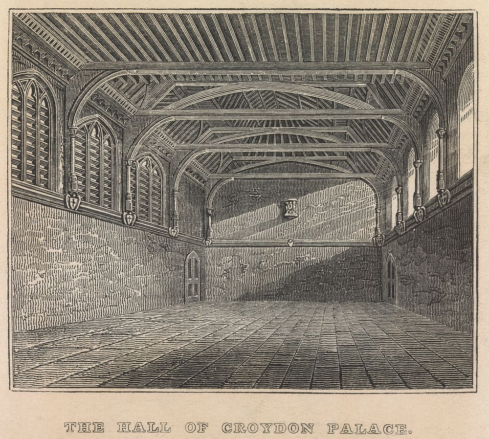 The Hall of Croydon Palace; page 82 (Volume One)