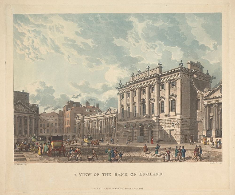 A View of the Bank of England