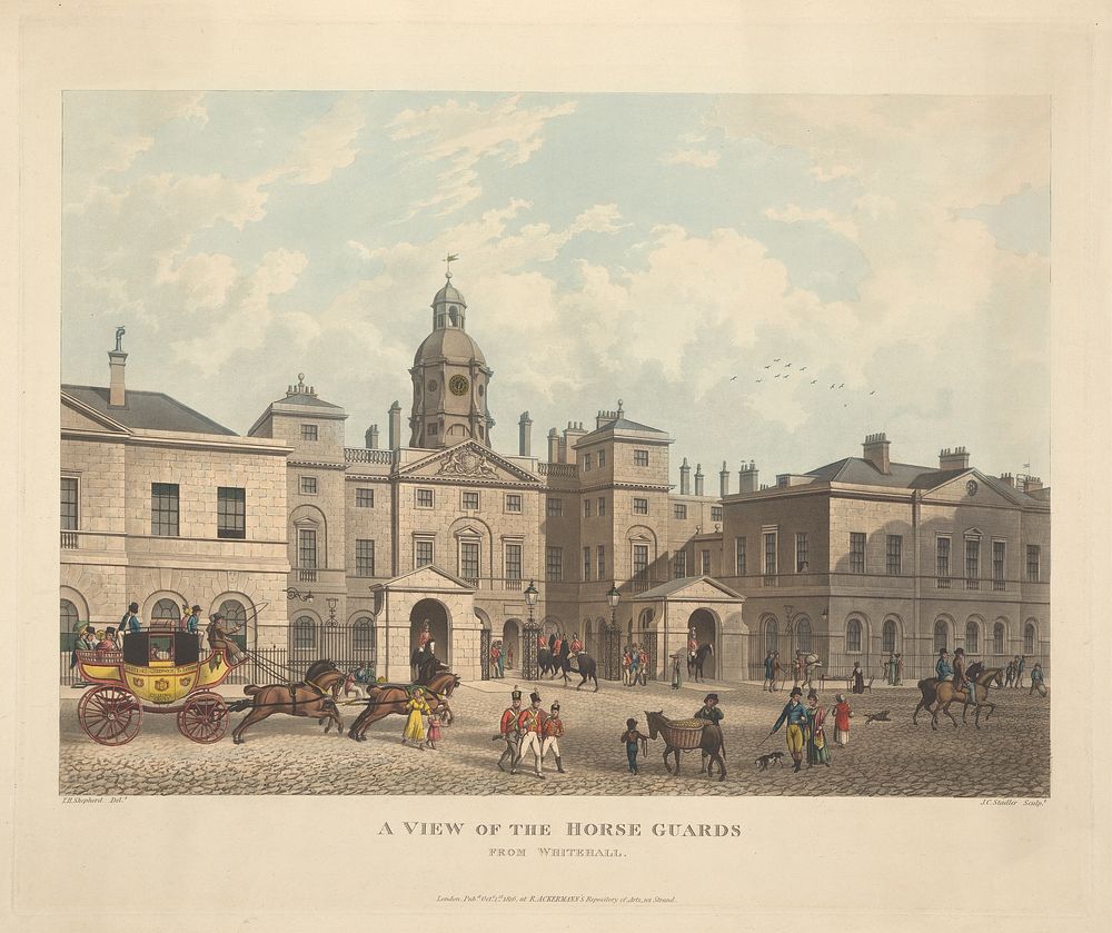 A View of Horse Guards from Whitehall