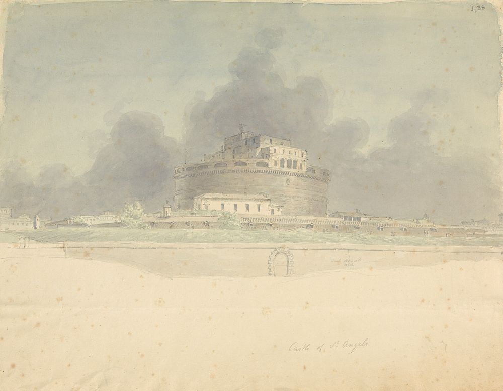 Castel Sant' Angelo by Sir Robert Smirke the younger
