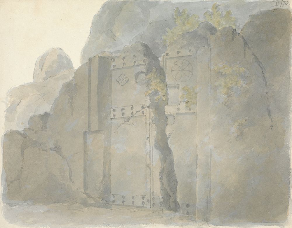 Ancient Gateway in Ruins