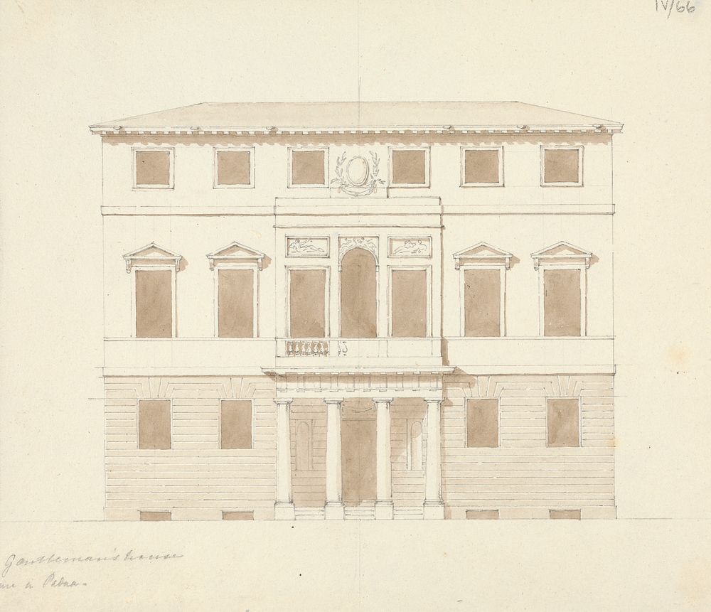 Gentleman's House in Padua by Sir Robert Smirke the younger