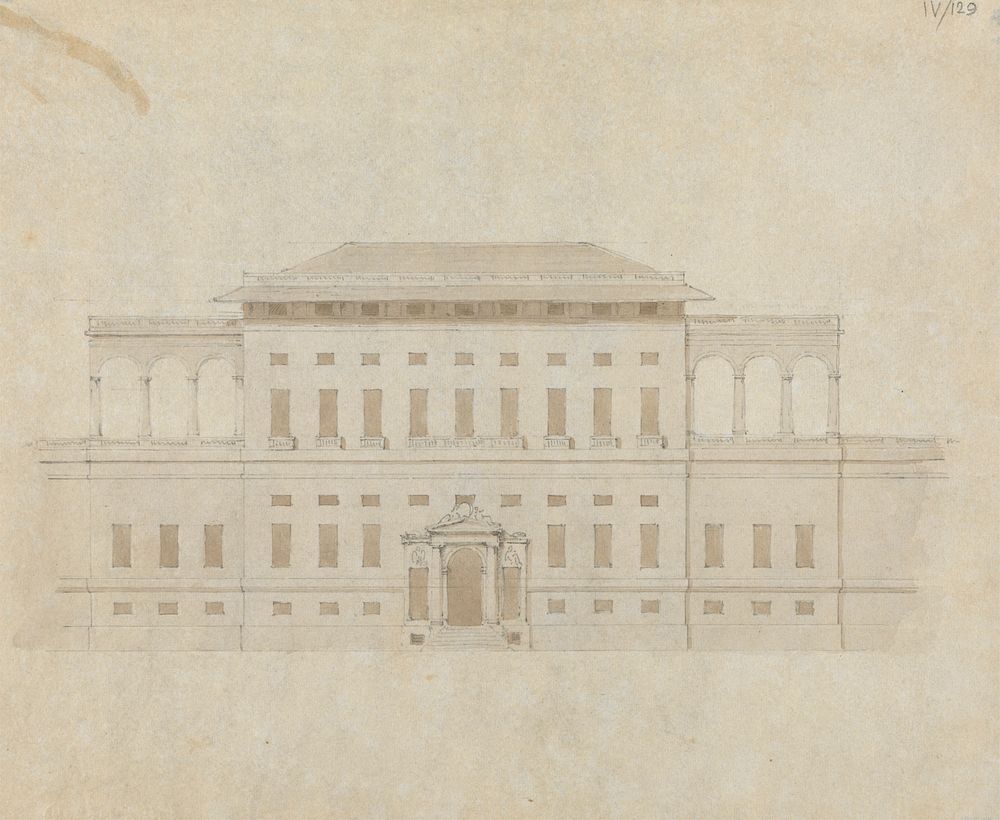 An Official Building by Sir Robert Smirke the younger
