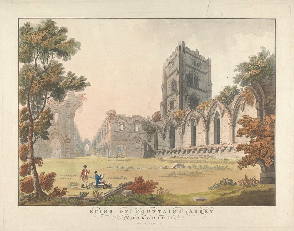 Ruins of Fountaine's Abbey, Yorkshire