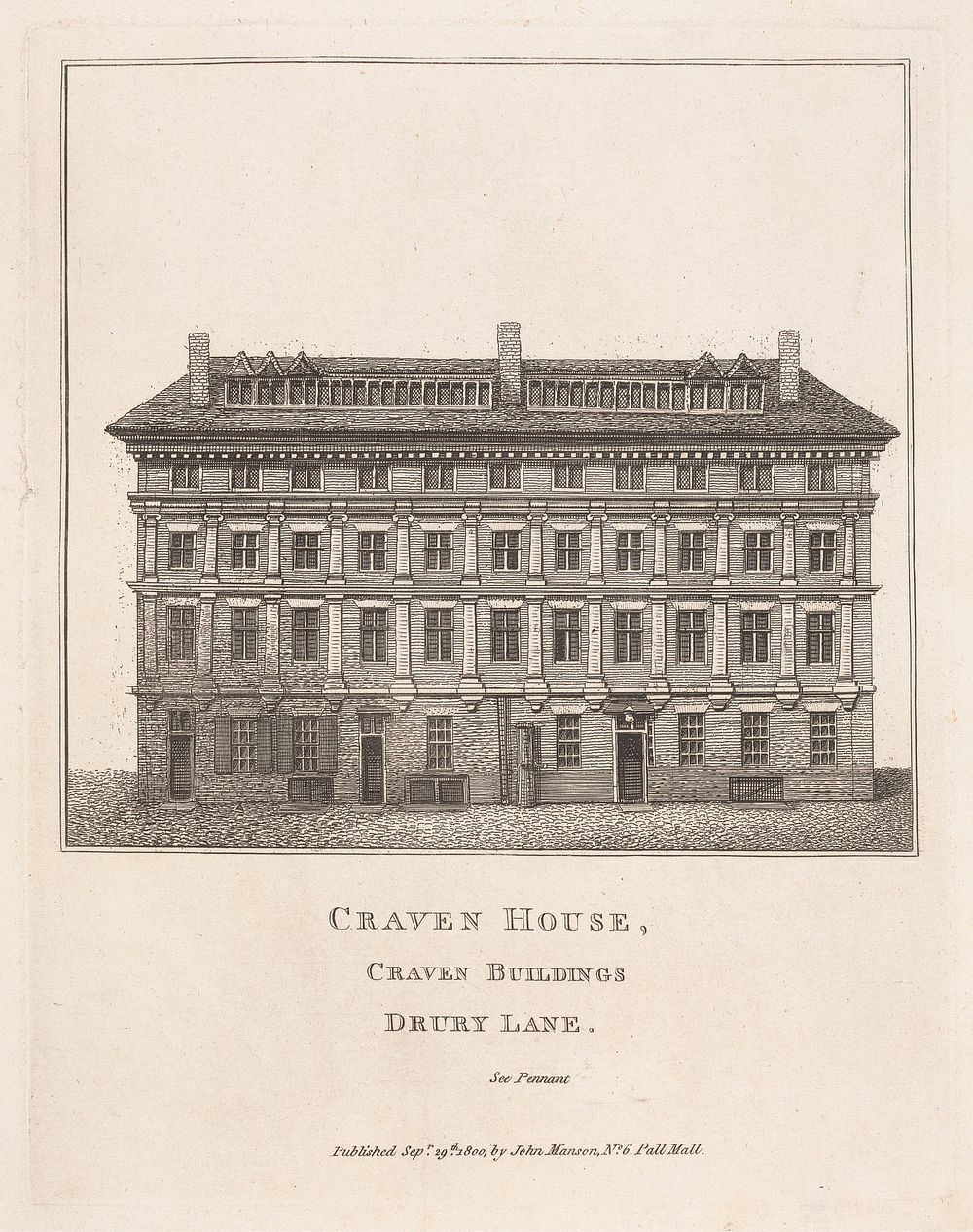 Craven House, Craven Building, Drury Lane