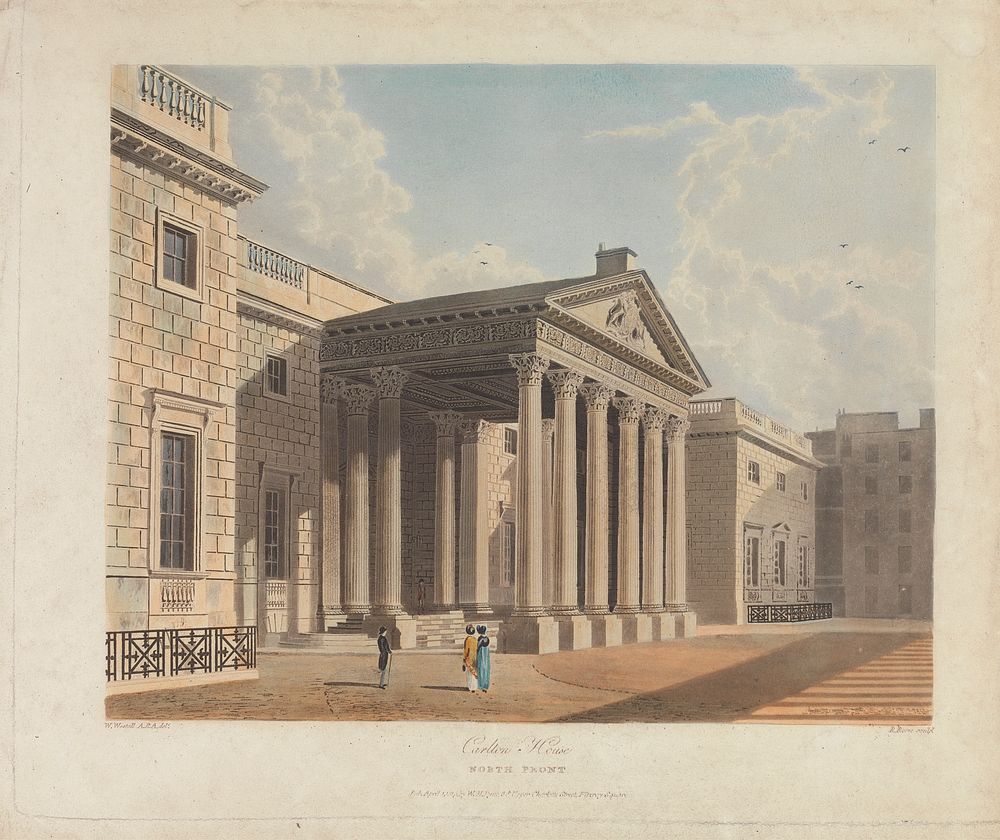 Carlton House, North Front