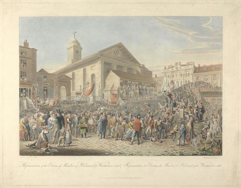 Representation of the Election of Members of Parliament for Westminster 1820
